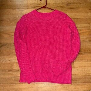 Hot pink time & tru sweater